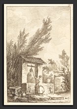 Hubert Robert (French, 1733 - 1808), The Well, etching