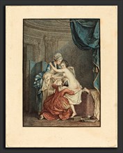 Nicolas Francois Regnault after Pierre-Antoine Baudouin (French, 1746 - c. 1810), Le bain (The