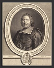 Nicolas de Poilly after Claude Lefebvre (French, 1626 - 1696), Nicolas Parfait, 1666, engraving