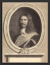 Robert Nanteuil after Philippe de Champaigne (French, 1623 - 1678), Marechal de Turenne, 1649,
