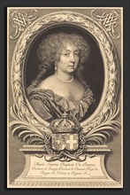 Robert Nanteuil after Laurent Dufour (French, 1623 - 1678), Marie-Jeanne-Baptiste, Duchesse de