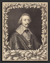 Robert Nanteuil after Philippe de Champaigne (French, 1623 - 1678), Cardinal Richelieu, 1657,