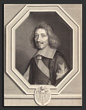 Robert Nanteuil (French, 1623 - 1678), Chancellor Michel Le Tellier, 1658, engraving