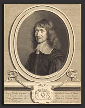 Robert Nanteuil (French, 1623 - 1678), Nicolas Fouquet, 1661, engraving