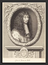 Robert Nanteuil (French, 1623 - 1678), Louis II, Prince de Conde, 1662, engraving