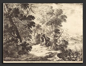 Henri Mauperche (French, c. 1602 - 1686), The Flaying of Marsyas, etching