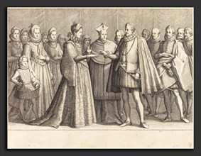Jacques Callot (French, 1592 - 1635), The Marriage of Ferdinando and Christine of Lorraine, c.