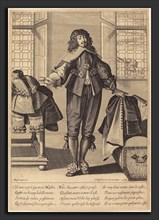 Abraham Bosse (French, 1602 - 1676), The Valet, engraving in black on laid paper