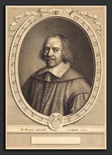 Robert Nanteuil (French, 1623 - 1678), David Blondel, 1650, engraving