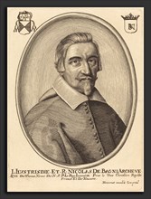 Balthasar Moncornet (French, c. 1600 - 1668), Jean-FranÃ§ois Bagni, engraving on laid paper