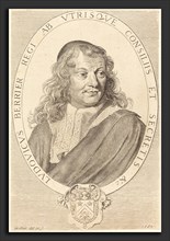 Claude Mellan (French, 1598 - 1688), Louis Berryer, 1667, engraving on laid paper