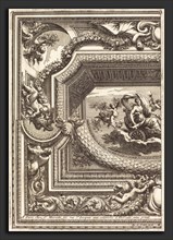 Jean Lepautre (French, 1618 - 1682), Quarts de plafons, etching