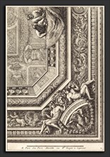 Jean Lepautre (French, 1618 - 1682), Quarts de plafons, etching