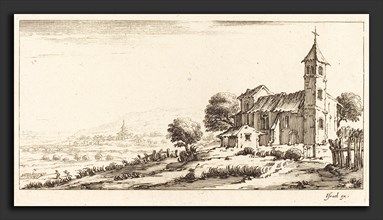 after Jacques Callot, Village Church, in or after 1635, etching
