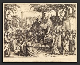 Jacques Callot (French, 1592 - 1635), The Entry into Jerusalem, 1635, etching on laid paper