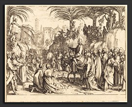Jacques Callot (French, 1592 - 1635), The Entry into Jerusalem, 1635, etching