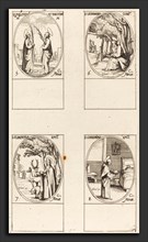 Jacques Callot (French, 1592 - 1635), Sts. Philoteus and Theotimus; St. Leonard; St. Florentinus;