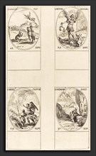 Jacques Callot (French, 1592 - 1635), St. Wenceslas; St. Michael, Archangel; The Guardian Angel; St
