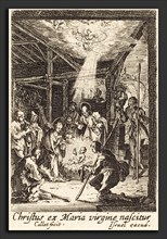 Jacques Callot (French, 1592 - 1635), The Nativity, in or after 1630, etching