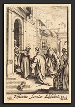 Jacques Callot (French, 1592 - 1635), The Visitation, in or after 1630, etching