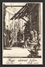 Jacques Callot (French, 1592 - 1635), The Adoration of the Magi, in or after 1630, etching