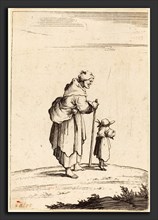 after Jacques Callot, Beggar Woman and Child, 17th century, etching