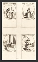 Jacques Callot (French, 1592 - 1635), St. Alexander Carbonarius; St. Clare; St. Digna and