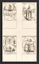 Jacques Callot (French, 1592 - 1635), St. Mary of Snow; St. Memmius, Bishop; The Transfiguration;