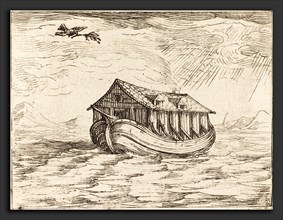 Jacques Callot (French, 1592 - 1635), Noah's Ark, etching