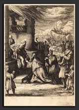 Jacques Callot (French, 1592 - 1635), The Adoration of the Magi, 1623-1628, etching