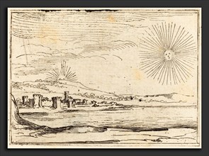 Jacques Callot (French, 1592 - 1635), Sun Rising, 1628, etching