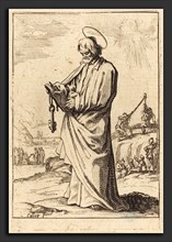 Jacques Callot (French, 1592 - 1635), The Apostle Peter, etching