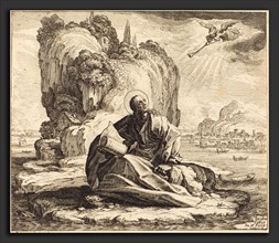 Jacques Callot (French, 1592 - 1635), Saint John on the Isle of Patmos, 1625, etching and engraving