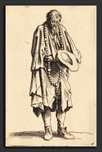 Jacques Callot (French, 1592 - 1635), Beggar with Rosary, c. 1622, etching