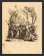 Jacques Callot (French, 1592 - 1635), The Betrayal, c. 1624-1625, etching