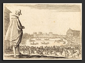 Jacques Callot (French, 1592 - 1635), Piazza Santa Maria Novella, Florence, c. 1622, etching
