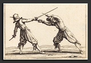 Jacques Callot (French, 1592 - 1635), Duel with Swords and Daggers, c. 1622, etching