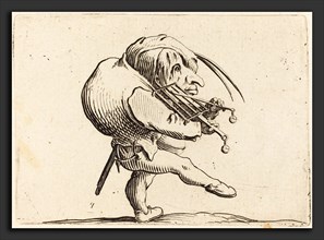 Jacques Callot (French, 1592 - 1635), Man Scraping a Grill, c. 1622, etching and engraving