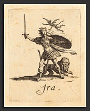 Jacques Callot (French, 1592 - 1635), Anger, probably after 1621, etching and engraving