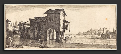 Follower of Jacques Callot, The Watermill, probably c. 1633-1635, etching