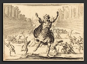 Jacques Callot (French, 1592 - 1635), Skirmish in a Roman Circus, c. 1617, etching