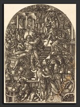 Jean Duvet (French, 1485 - c. 1570), The Martyrdom of Saint John the Evangelist, 1546-1556,