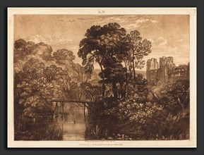 Joseph Mallord William Turner (British, 1775 - 1851), Berry Pomeroy Castle, published 1816, etching