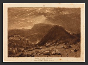 Joseph Mallord William Turner and Robert Dunkarton (British, 1744 - 1811-1817), Hind Head Hill,