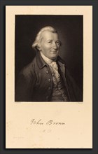 James Thomson after John Donaldson (British, 1789 - 1850), John Brown, M.D., published 1839,