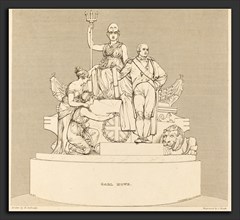 Charles Heath after Henry Corbould after John Flaxman (British, 1784-1785 - 1848), Monument to Earl