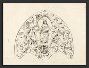 W. Walton after John Flaxman (British (?), active 19th century), Last Judgment, Lincoln Cathedral,