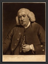 William Doughty after Sir Joshua Reynolds (British, died 1782), Samuel Johnson, 1779, mezzotint