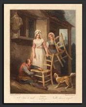 Giovanni Vendramini after Francis Wheatley (British, 1769 - 1839), Old Chairs to Mend, published