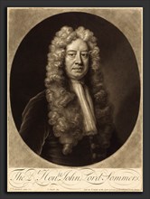 John Smith after Jonathan Richardson, Sr. (active early 19th century), John Lord Sommers, 1713,